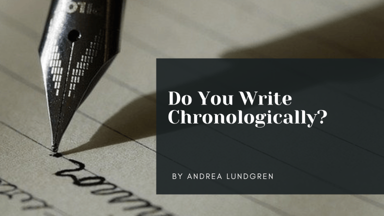 Do You Write Chronologically? – Ryan Lanz